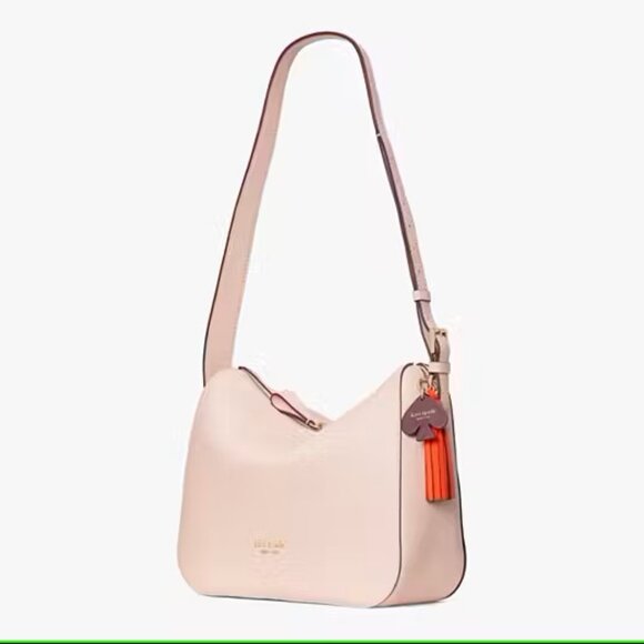 Authentic Kate Spade Medium Anyday Shoulder Crossbody Bag Pink Leather Tote - Picture 3 of 9